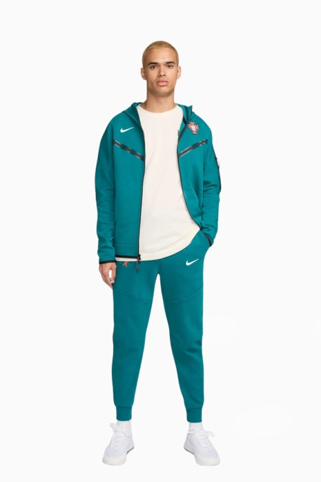 Кофта Nike Portugal Tech Fleece Windrunner FZ Hoodie - зелений