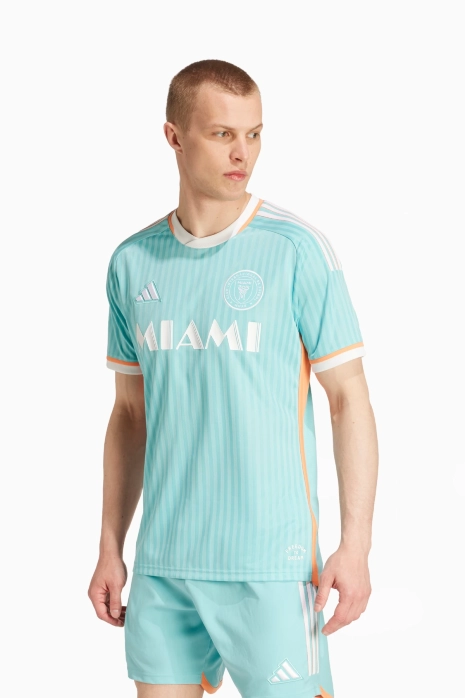 Camiseta adidas Inter Miami CF 2024 Tercera Authentic Messi 10 - menta