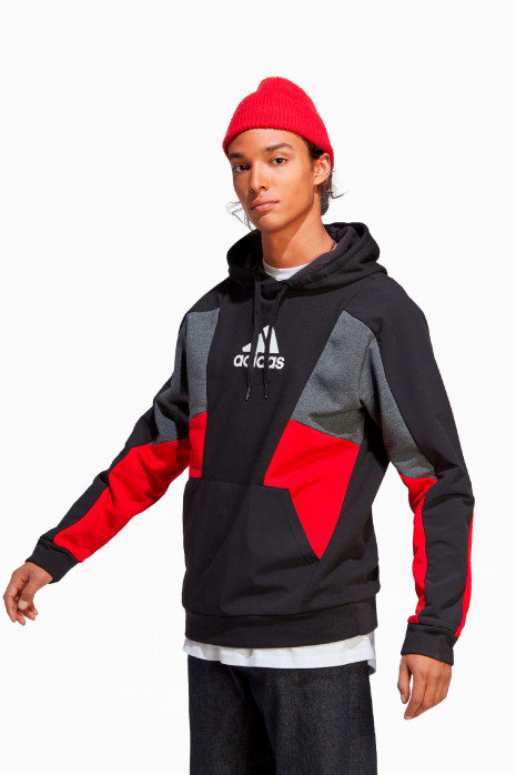 Kapüşonlu svetşört adidas Essentials Colorblock