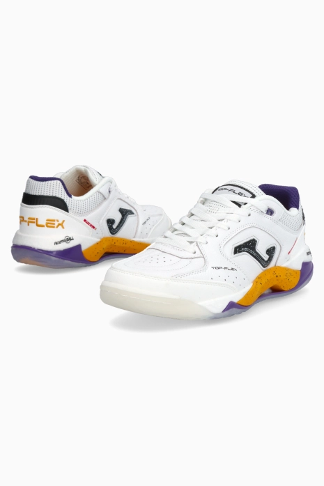 Футзалки Joma Top Flex Plus 26 IN - белый | Футбольная обувь