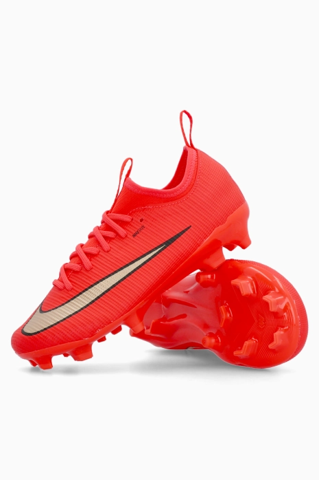 Бутсы Nike Zoom Mercurial Vapor 17 Academy FG/MG Junior - красный