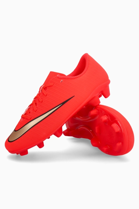 Бутсы Nike Zoom Mercurial Vapor 17 Club FG/MG Junior - красный