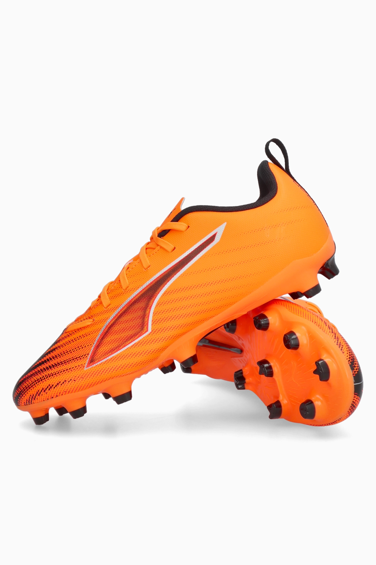Lisovky Puma Ultra 6 Play FG/AG Junior - Oranžový