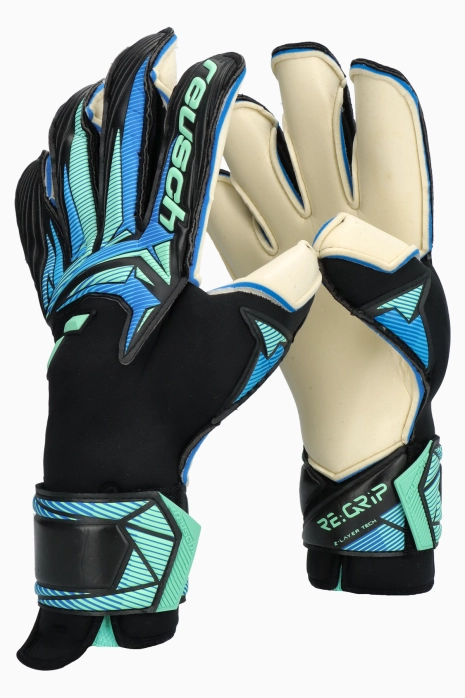 Brankárske rukavice Reusch Attrakt RE:GRIP Evolution - čierna