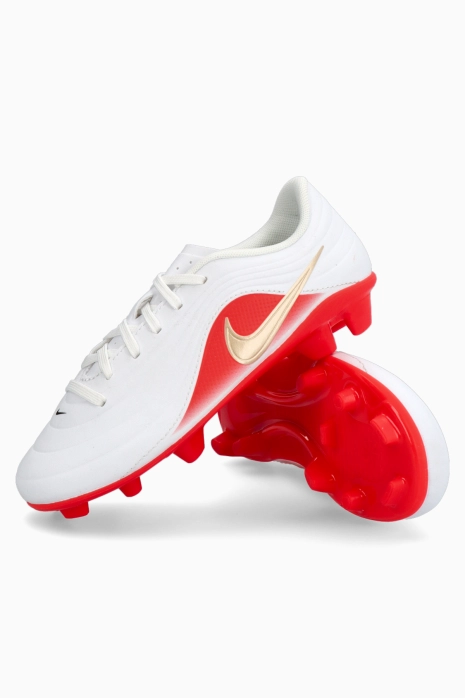 Бутсы Nike Tiempo Maestro Club MG Junior - белый
