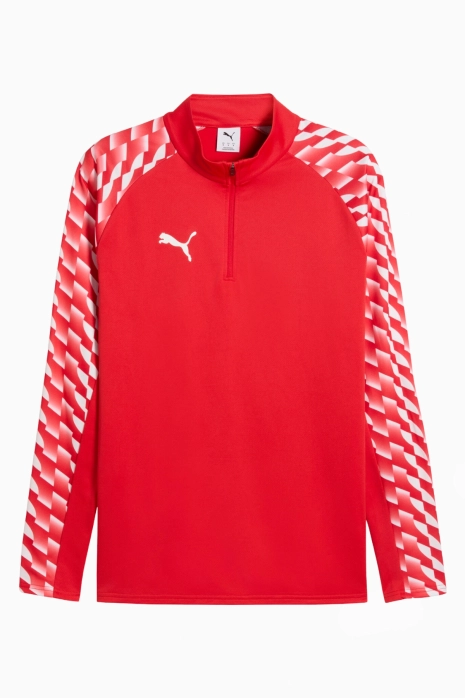 Bluza Puma teamLIGA 26 Training 1/4 Zip - Czerwony