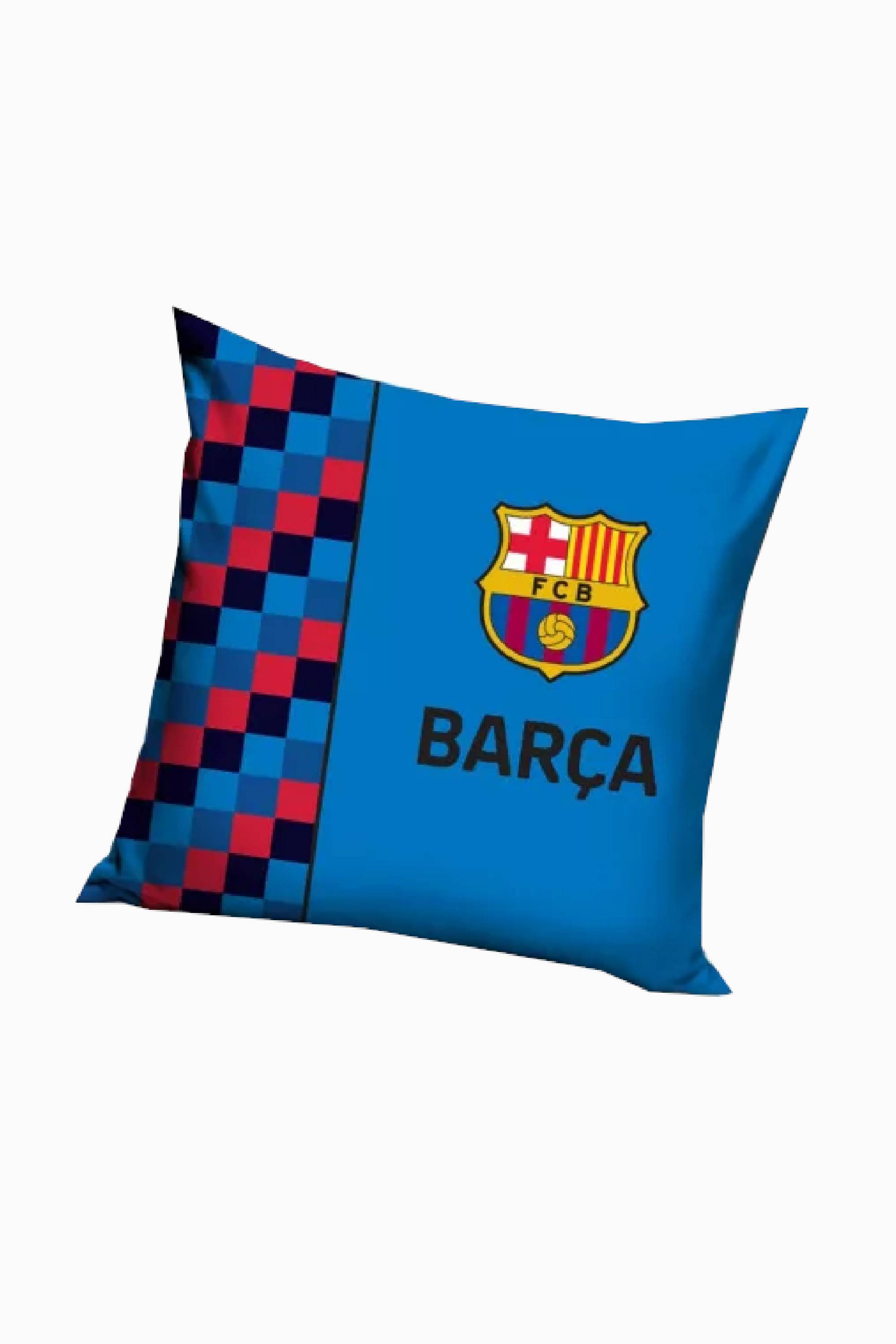 FC Barcelona Kissenbezug Handtuch Kissen Gästehandtuch Kissenhülle Barca FCB 