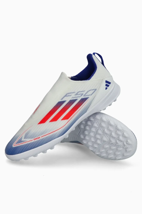 Kopačka adidas F50 League LL TF Junior - Bijeli