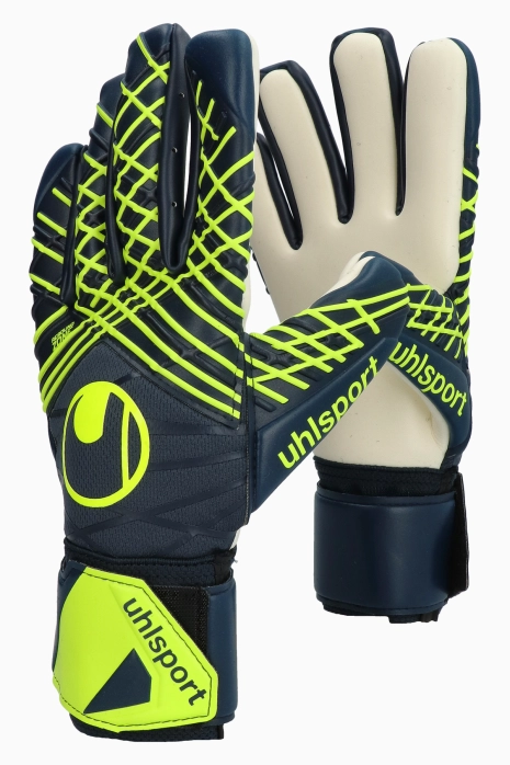 Goalkeeper Gloves Uhlsport Prediction Supersoft HN - Navy blue