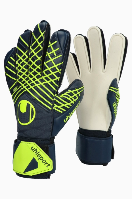 Goalkeeper Gloves Uhlsport Prediction Supersoft - Navy blue