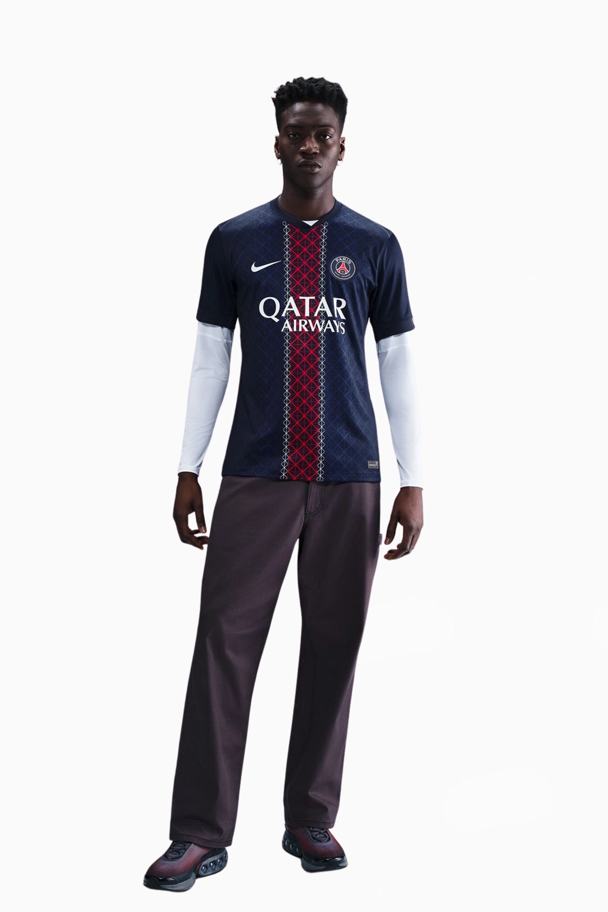 Majica kratkih rukava Nike PSG 25/26 Domaći Stadium - Mornarsko plava