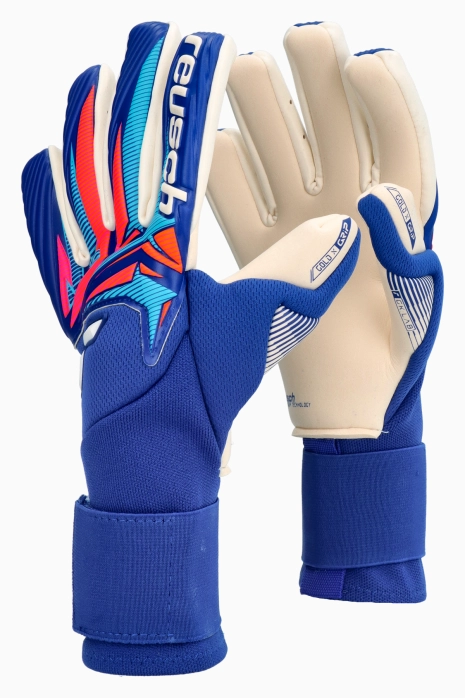 Rękawice Reusch Attrakt Gold X NC Gravity - Niebieski