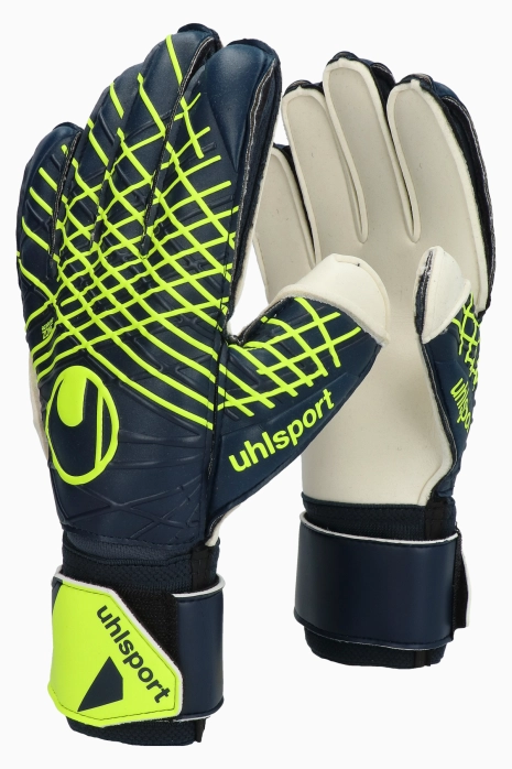 Goalkeeper Gloves Uhlsport Prediction Soft Flex Frame - Navy blue