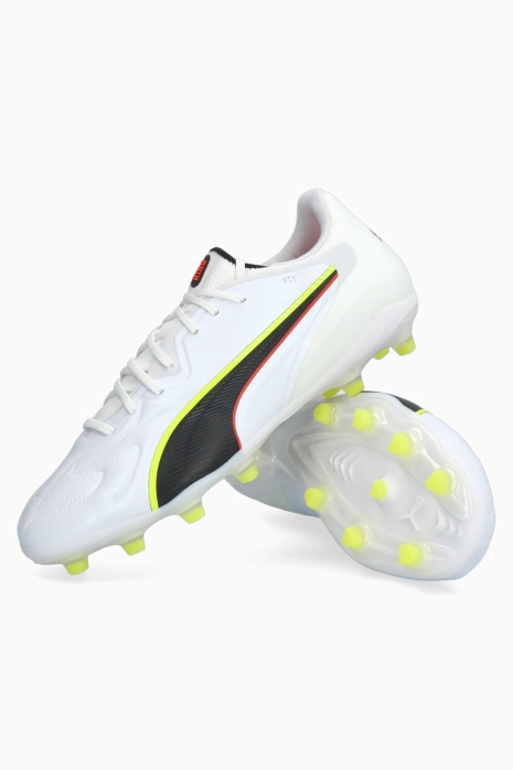 Lisovky Puma King 20 Pro FG/AG - Bílý