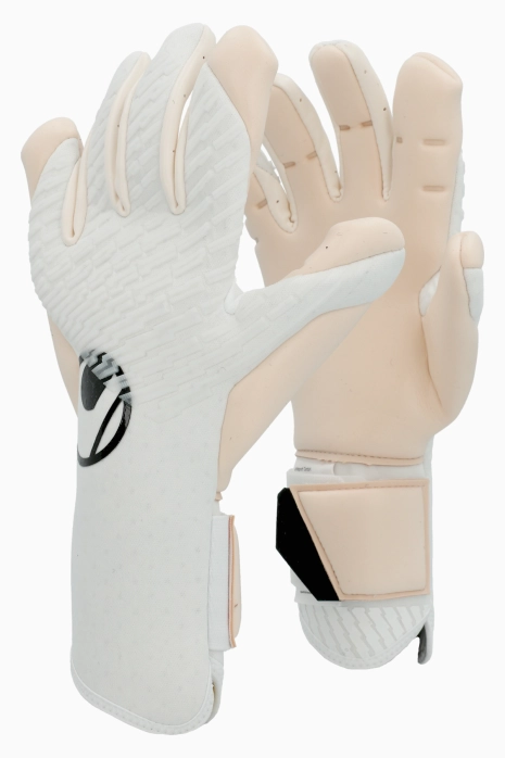 Вратарские перчатки Uhlsport Fangmaschine Cybertec Ultragrip Pro HN - белый