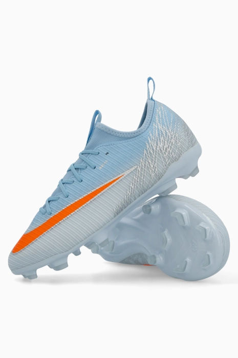 Cleats Nike Zoom Mercurial Vapor 17 Academy FG/MG Junior - Sky blue