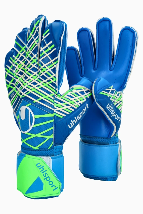 Воротарські рукавички Uhlsport Aquasoft Junior - синій