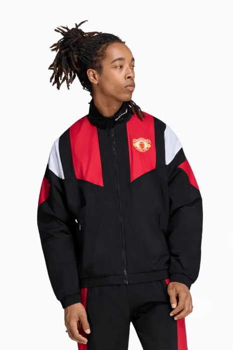Bluză adidas Originals Manchester United 26/27 EQT Track - Negru