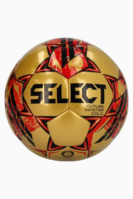 Футболна топка Select Futsal Master v25 - златен