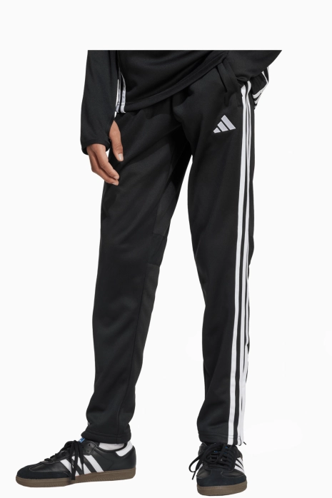Spodnie adidas Tiro 25 Essentials Winterized Junior - Czarny