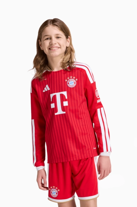 Long-sleeve shirt adidas FC Bayern 26/27 Home Replica Junior - Red