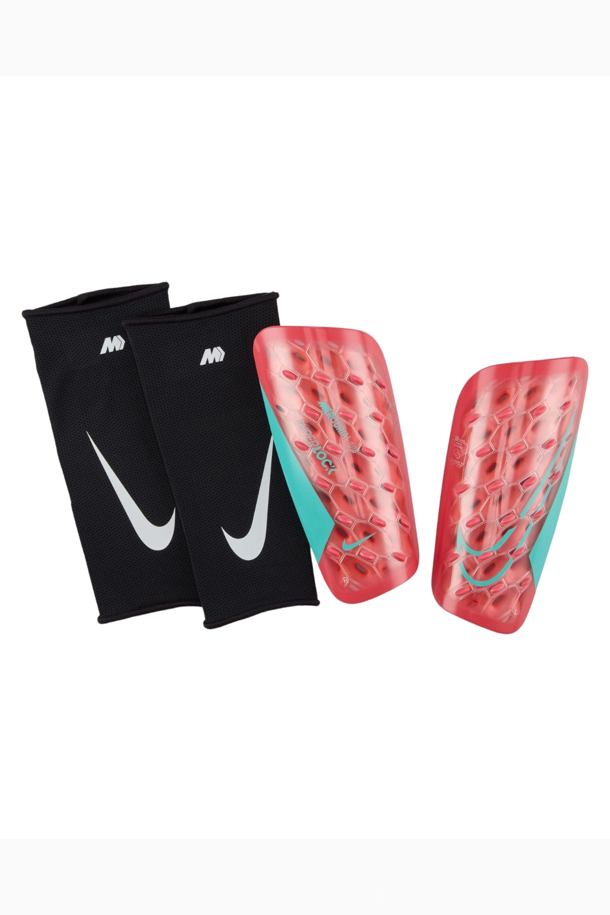 Schienbeinschoner Nike Mercurial Lite SuperLock - Rot