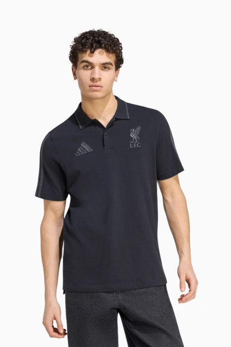 Футболка adidas Liverpool FC 26/27 DNA Polo - чорний