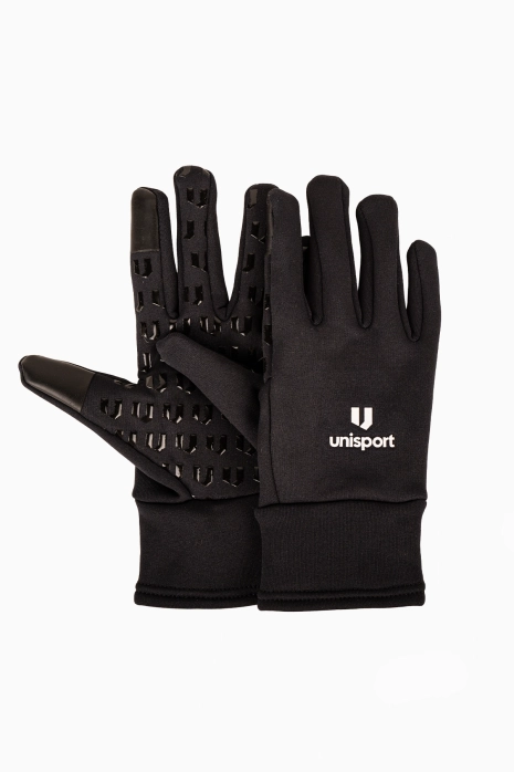 Перчатки Unisport Player Warm Junior - черный