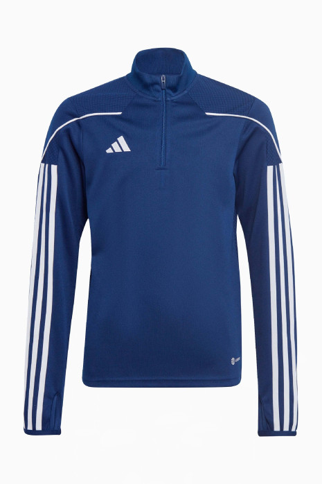 Pulóver adidas Tiro 23 League Training Top Gyerek - Sötétkék