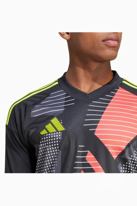 Adidas black goalkeeper jersey best sale