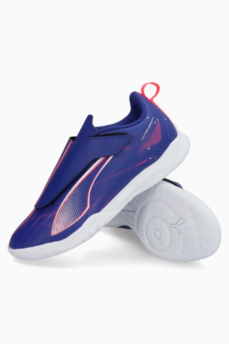 Hallenschuhe Puma Ultra 5 Play IN Junior - Navy blau