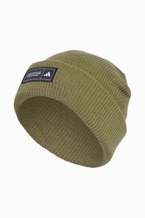 Czapka zimowa adidas Essentials Cuffed - Zielony