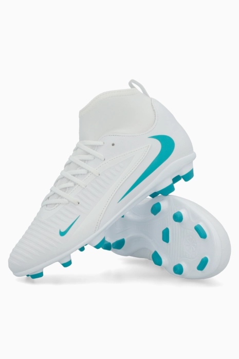 Nike Phantom 6 High Club FG/MG Junior - Бяла