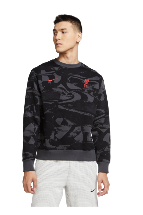 nike liverpool crew neck sweatshirt