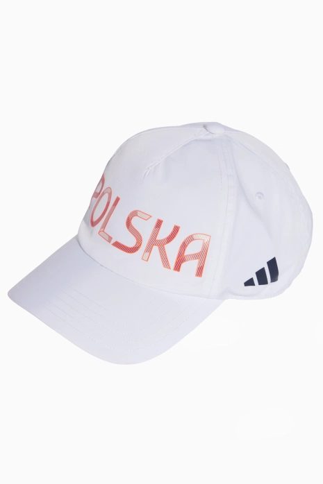 Kšiltovka adidas NOC Polsko - Bílý