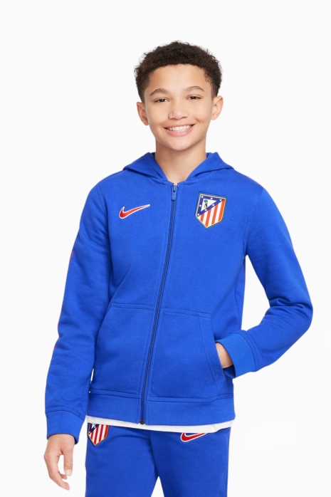 Majica S Kapuljačom Nike Atletico Madrid 24/25 Club Junior - Plava