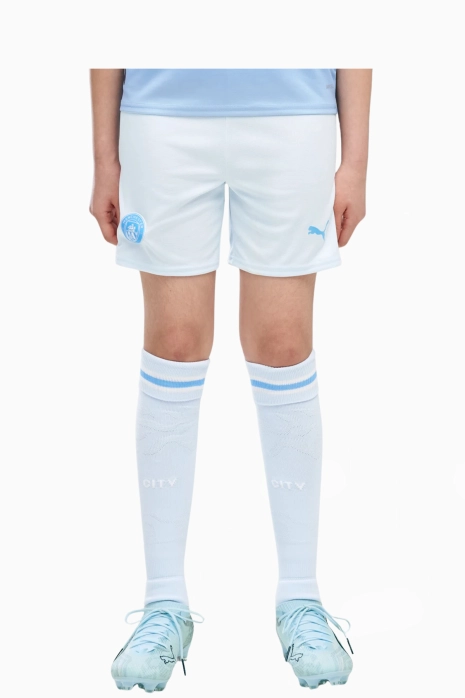 Spodenki Puma Manchester City 26/27 Domowe Replica Junior - Biały