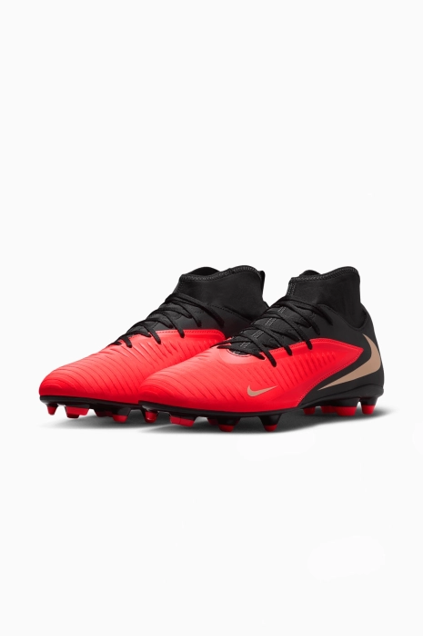 Бутсы Nike Phantom 6 High Club FG/MG - красный