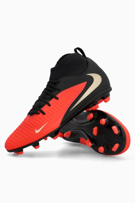 Ghete de fotbal Nike Phantom 6 High Club FG/MG - Roșu