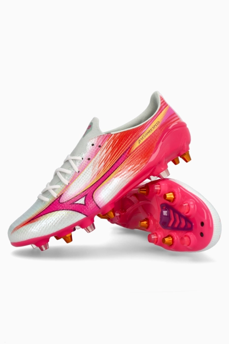 Бутсы Mizuno Alpha III Japan Mix - розовый | Футбольная обувь