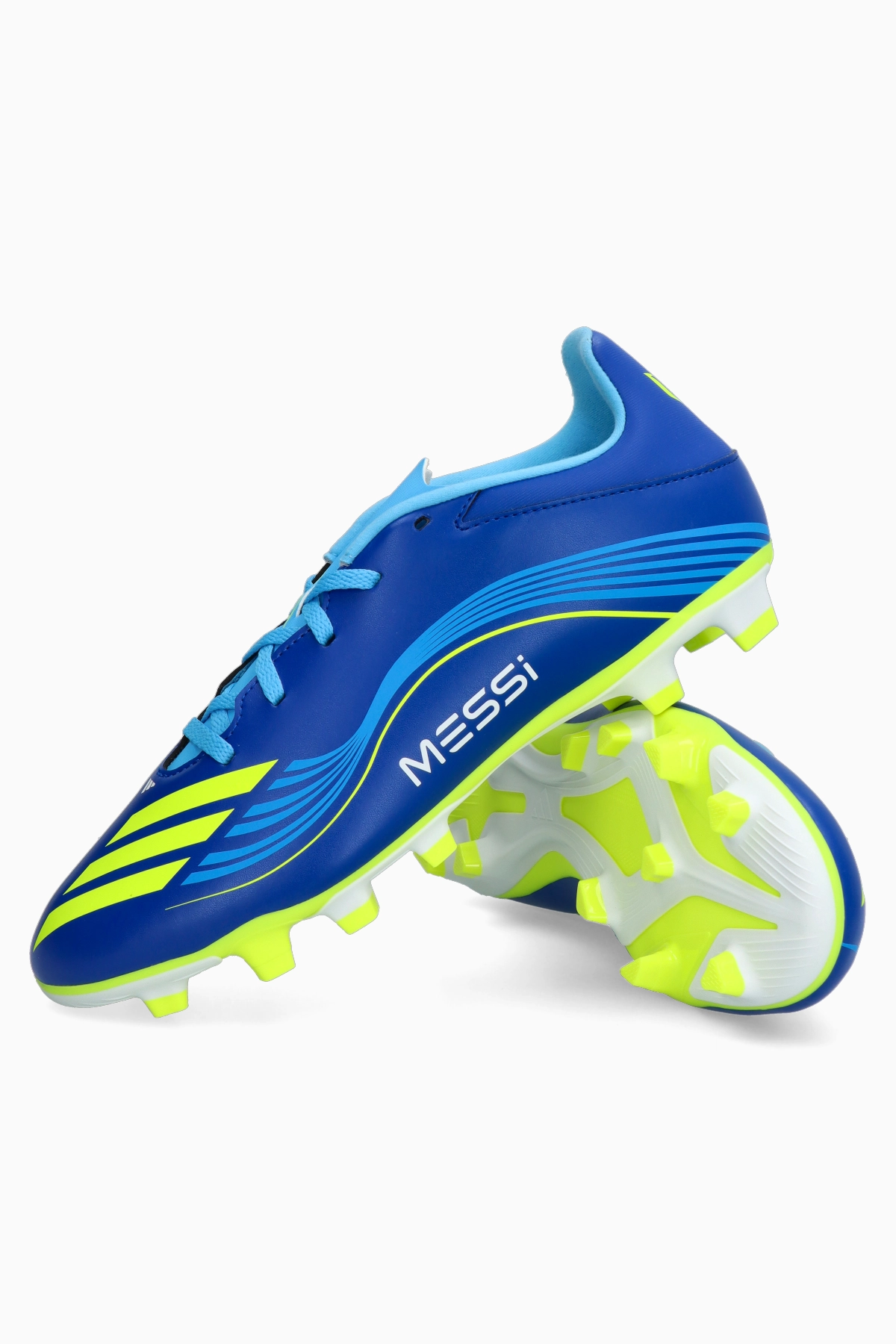 Lisovky adidas F50 Club Messi FG/MG - Modrá