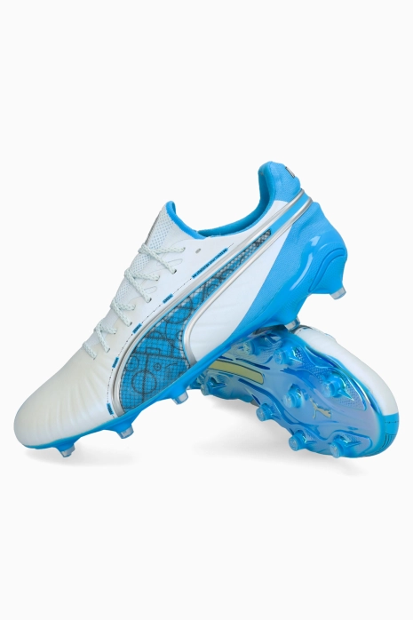 Lisovky Puma King Ultimate FG/AG Conquer your Mountain - Bílý