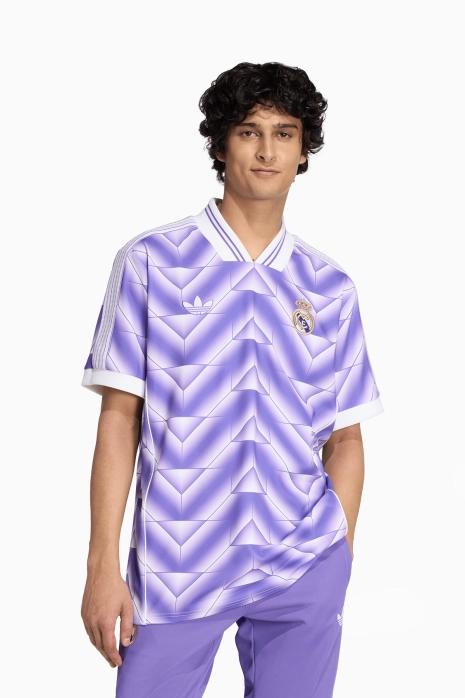 Tričko adidas Real Madrid 25/26 LFSTLR - Fialový