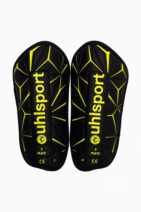 Футбольні щитки Uhlsport X Plate - чорний