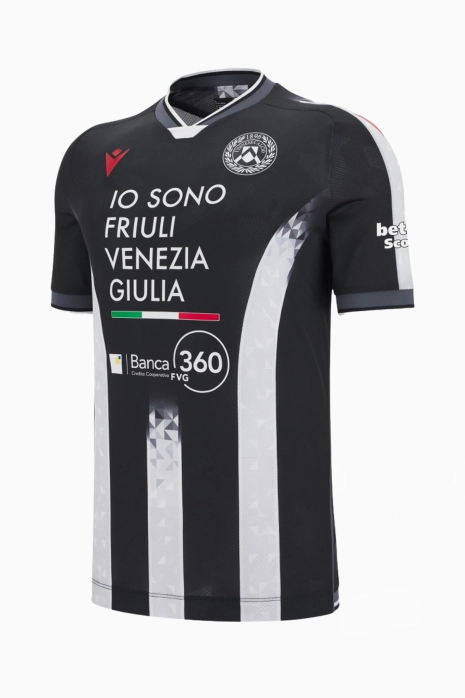 Тениска Macron Udinese Calcio 25/26 Home - черен