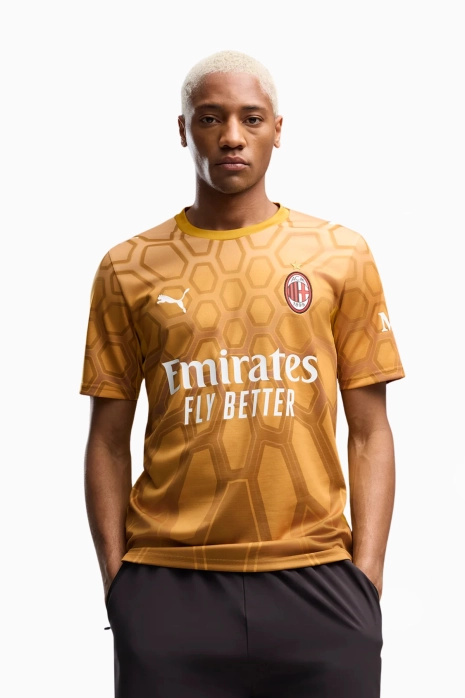Koszulka Puma AC Milan 26/27 Goalkeeper Replica - Złoty