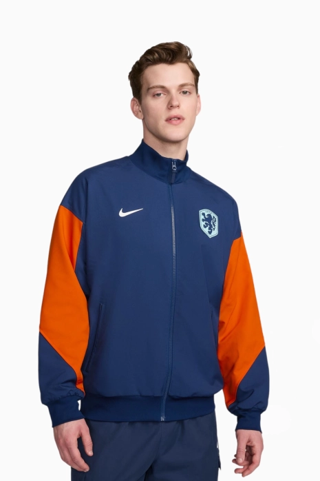 Sudadera Nike Países Bajos 2024 Anthem - azul marino