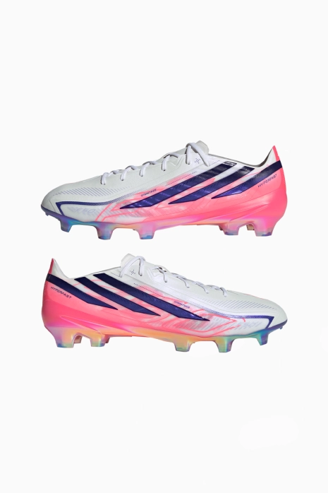Cleats adidas F50 Elite Hyperfast FG - White