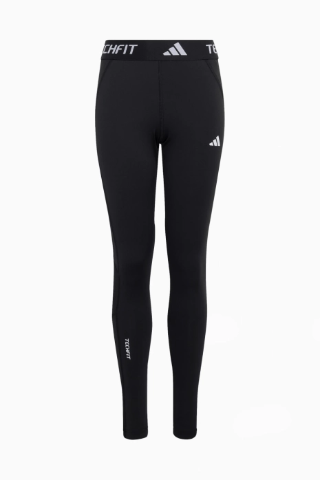 Spodnie Termoaktywne adidas Techfit Long Tights Junior - Czarny