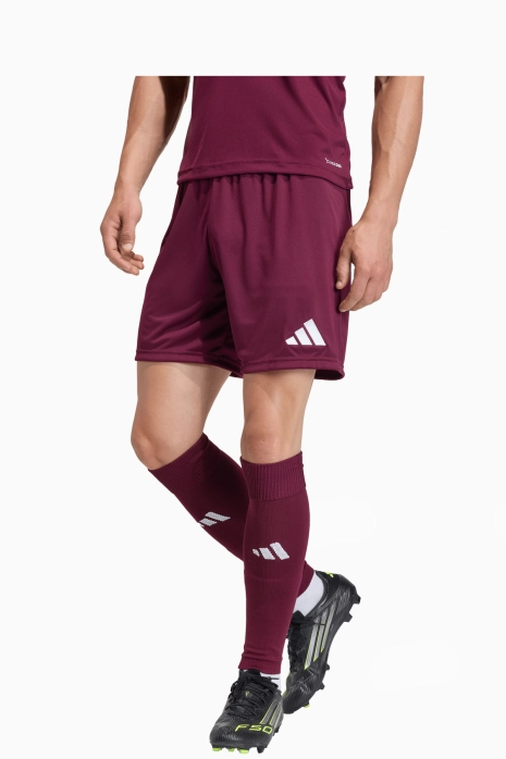 Spodenki adidas Entrada 26 - Bordowy